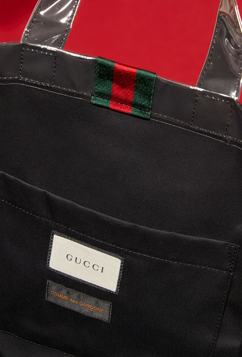 Gucci x COMME des GARÇONS 最新聯乘限量 Tote Bag 正式登場