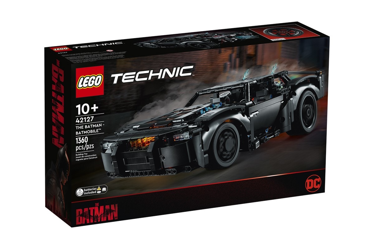 LEGO 推出《蝙蝠俠 The Batman》新款 Batmobile Technic 套組
