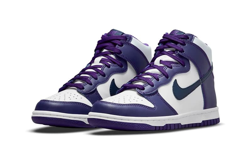 率先近賞 Nike Dunk High 最新配色「Navy/Court Purple」