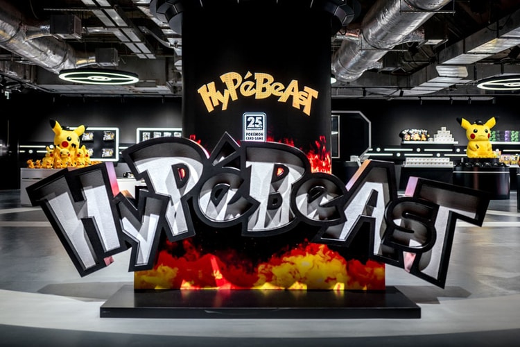 觀賞 HYPEBEAST x Pokémon TCG 25 週年 BELOWGROUND 限定快閃店開幕盛況