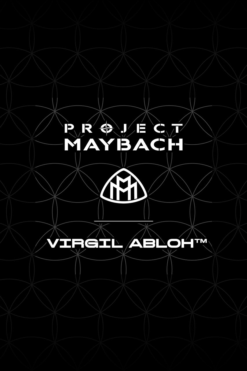 Virgil Abloh 即將攜手 Mercedes-Maybach 展開全新合作企劃「Project MAYBACH」