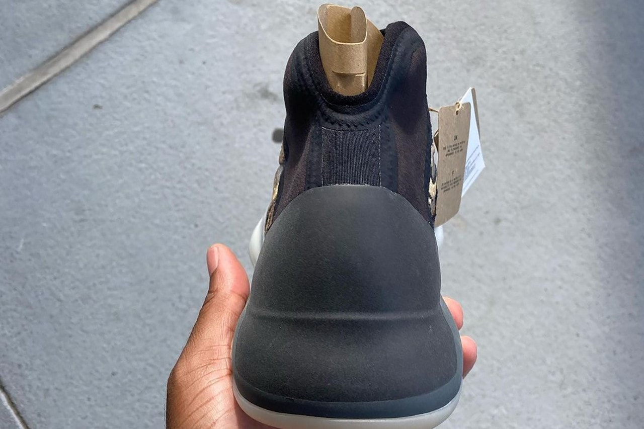 adidas YEEZY QNTM 籃球鞋款最新配色「Amber Tint」率先曝光