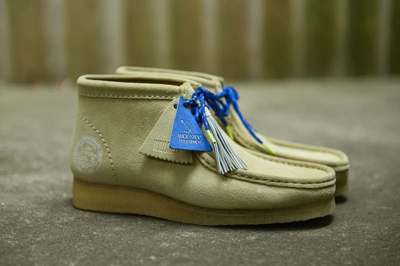 Clarks Originals x MAGIC STICK 最新聯乘 Wallabee 靴款即將登場