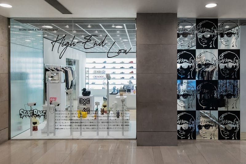 HBX x SECRET BASE 聯乘快閃活動「HIGH-END LOW」正式展開