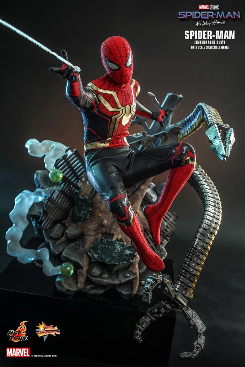 Hot Toys 推出最新 1:6 比例《Spider-Man: No Way Home》蜘蛛人雕塑模型