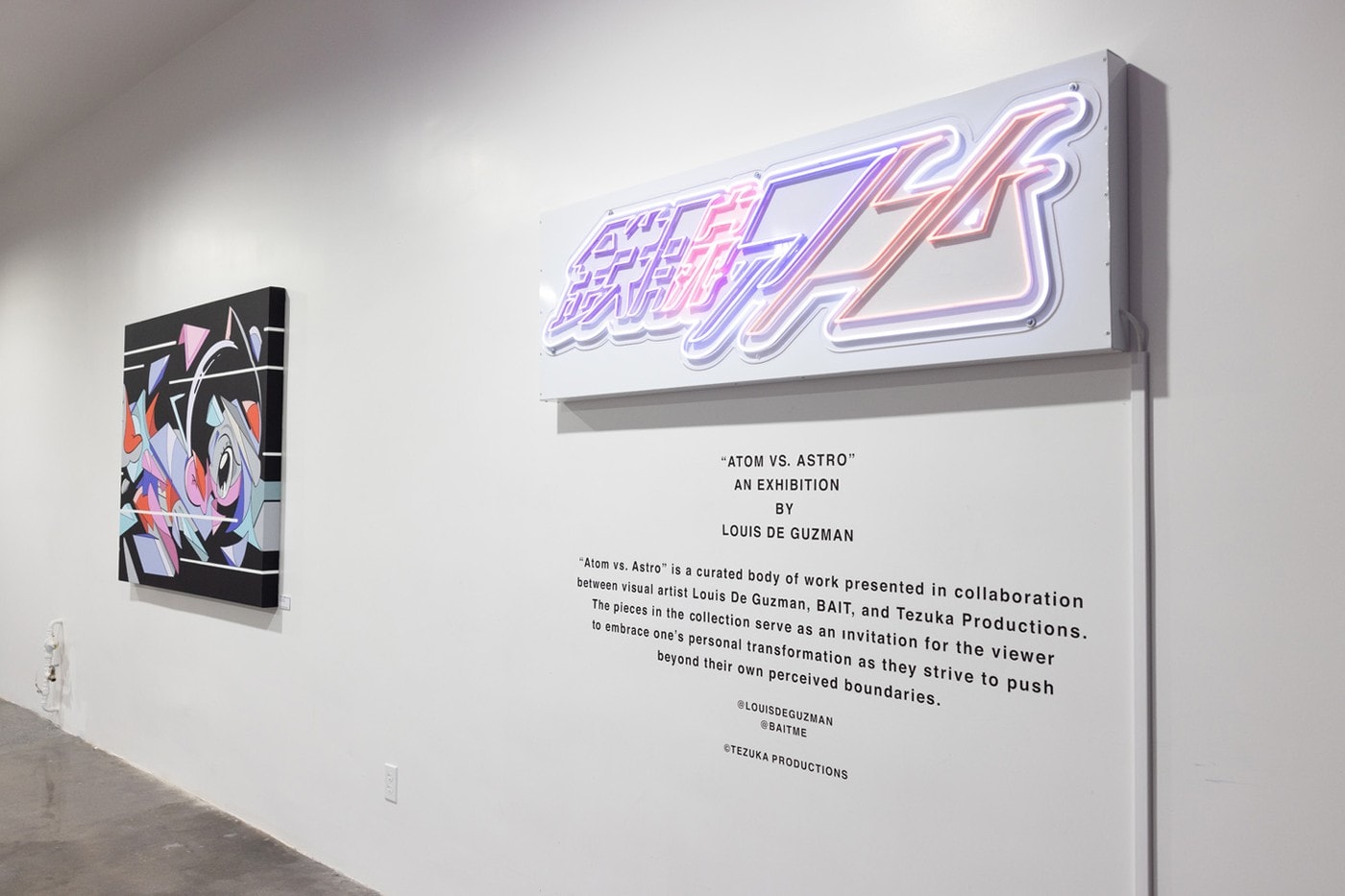 Louis De Guzman x BAIT x Astro Boy 最新展覽《ATOM VS. ASTRO》正式開幕