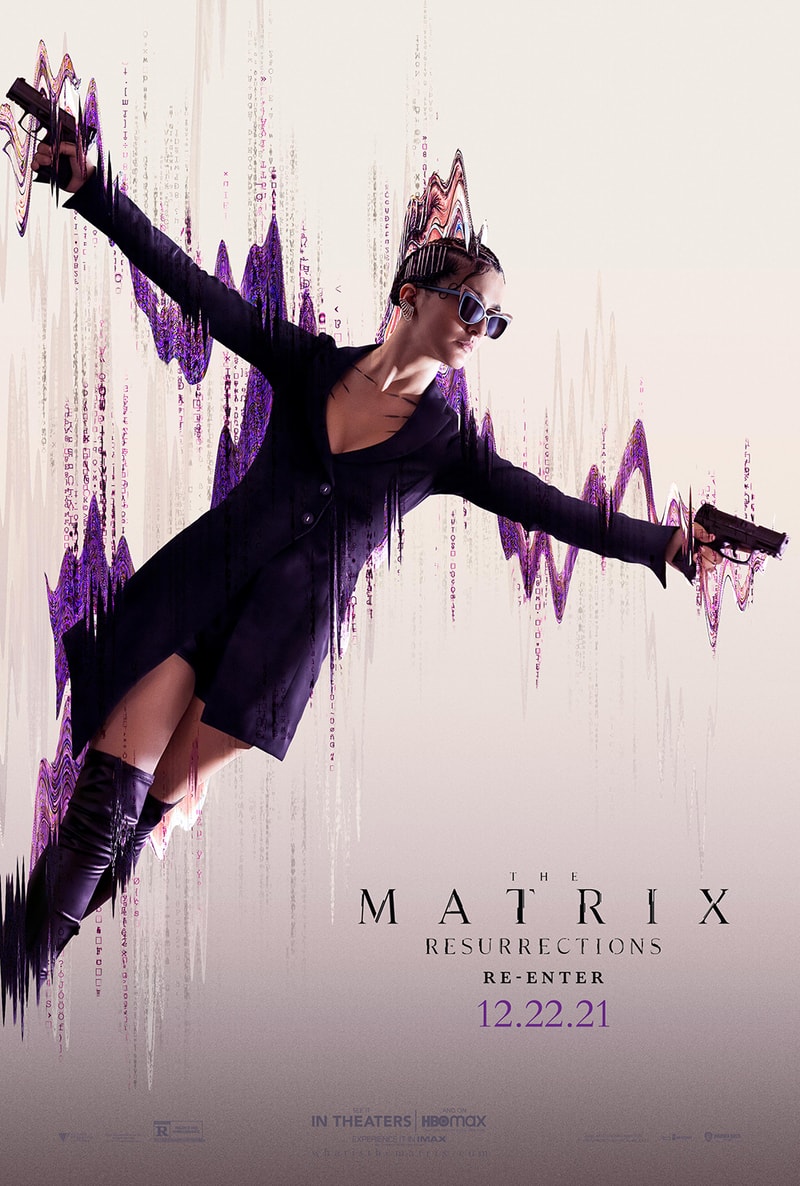 Keanu Reeves 主演科幻大作《The Matrix：Resurrections》釋出電影角色海報