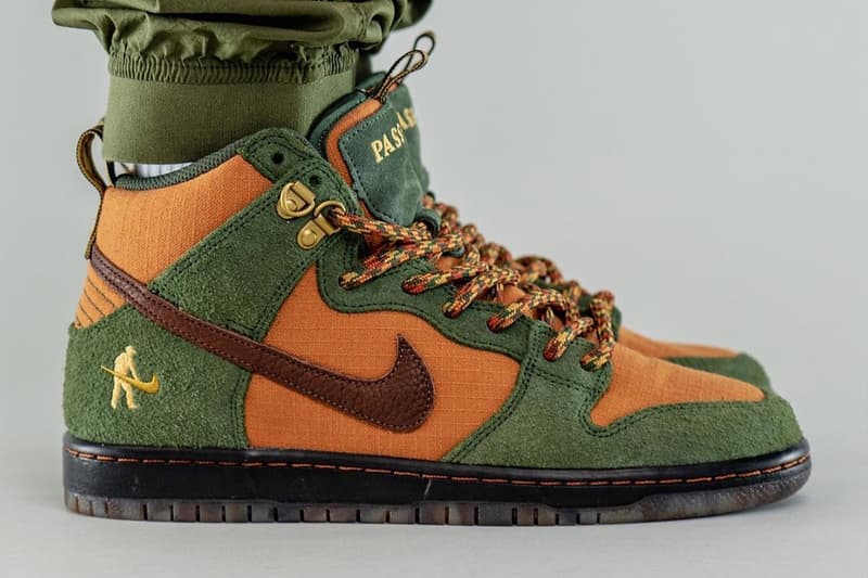 率先預覽 Pass~Port x Nike SB Dunk High 最新配色「Workboot」上腳圖輯