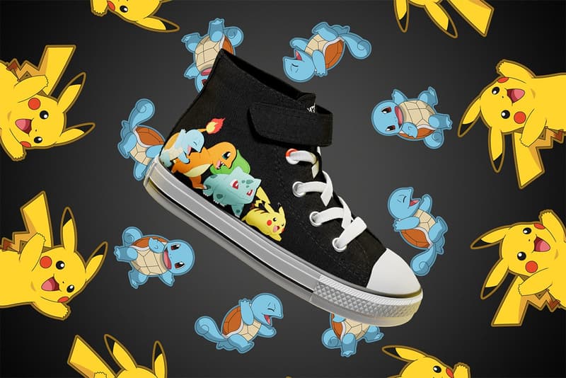 Converse 攜手 Pokémon 打造 25 週年紀念聯名鞋款、服裝及配飾系列