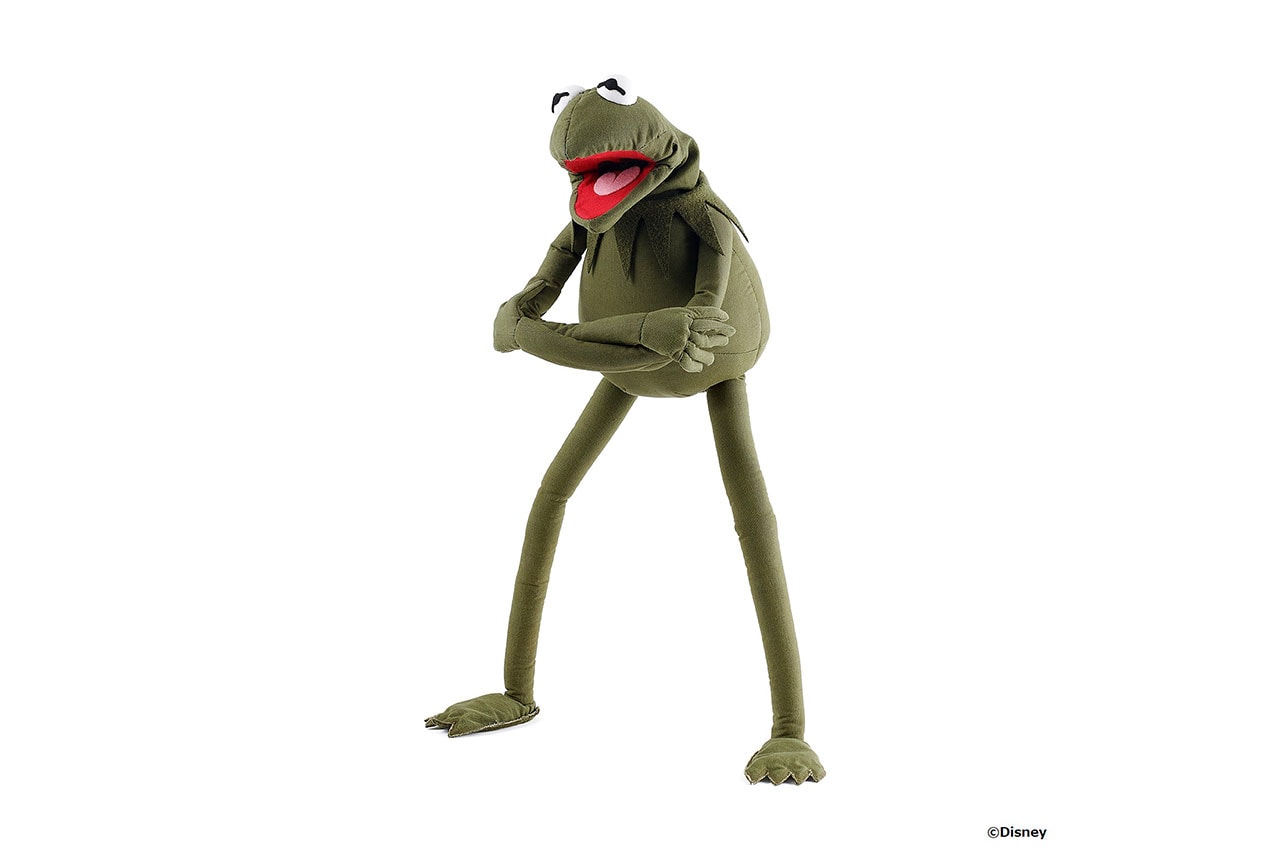 READYMADE 軍用帳篷布「Kermit The Frog」玩偶正式登場