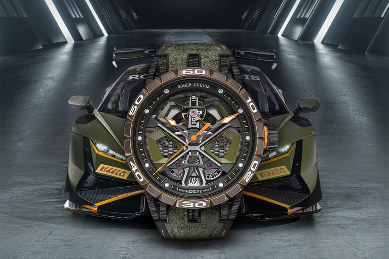 Roger Dubuis 攜手 Lamborghini 打造極限量 88 枚聯乘錶款