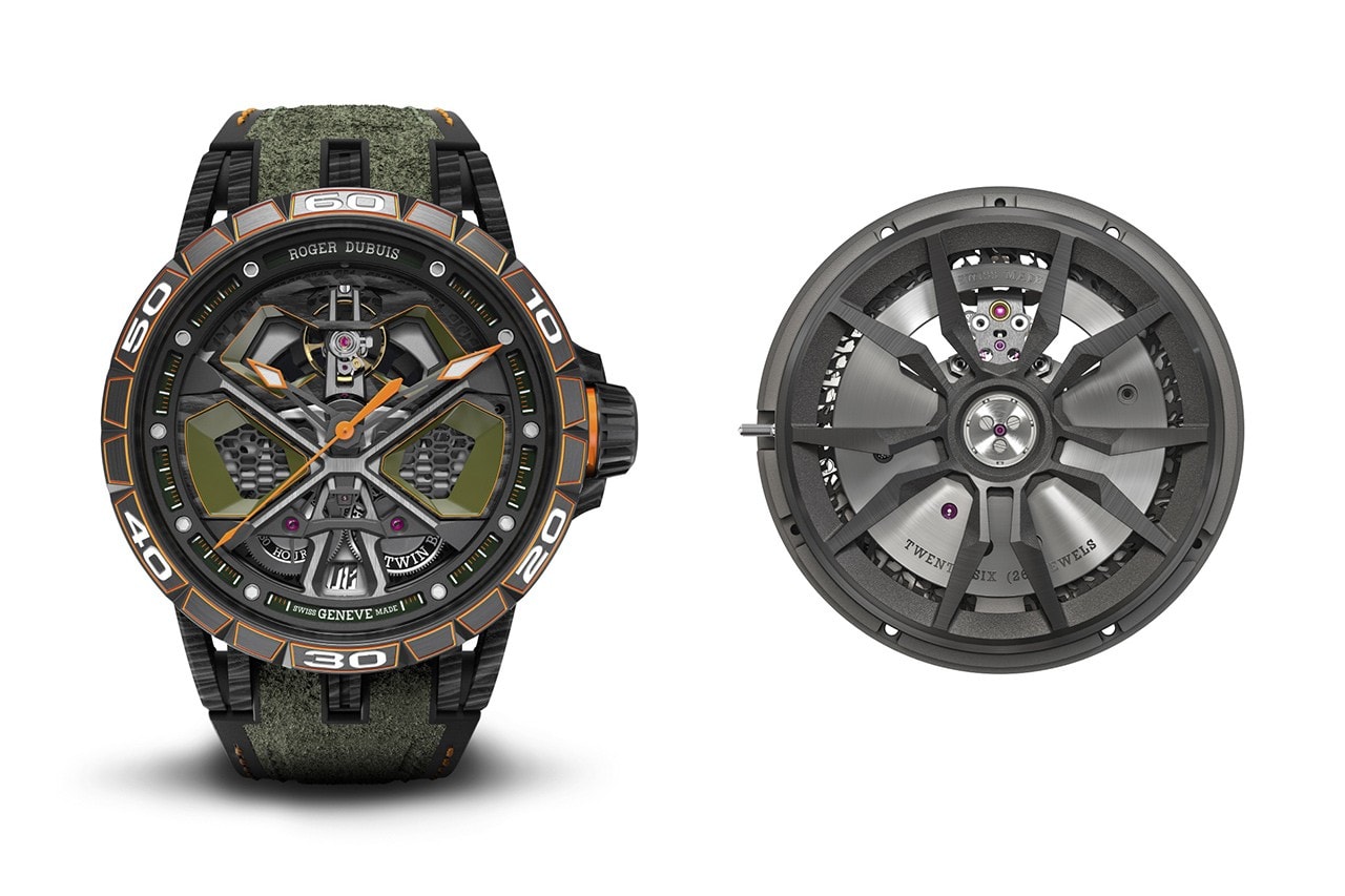 Roger Dubuis 攜手 Lamborghini 打造極限量 88 枚聯乘錶款
