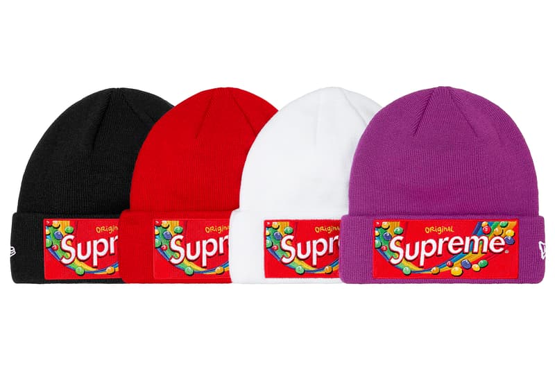 Supreme x Skittles® 最新聯名系列正式登場