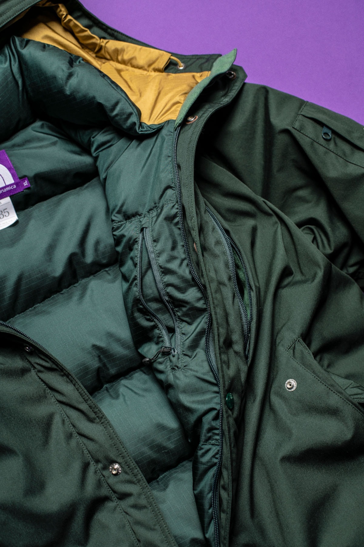 monkey time 攜手 THE NORTH FACE PURPLE LABEL 打造聯乘 65/35 Mountain Short Down Parka