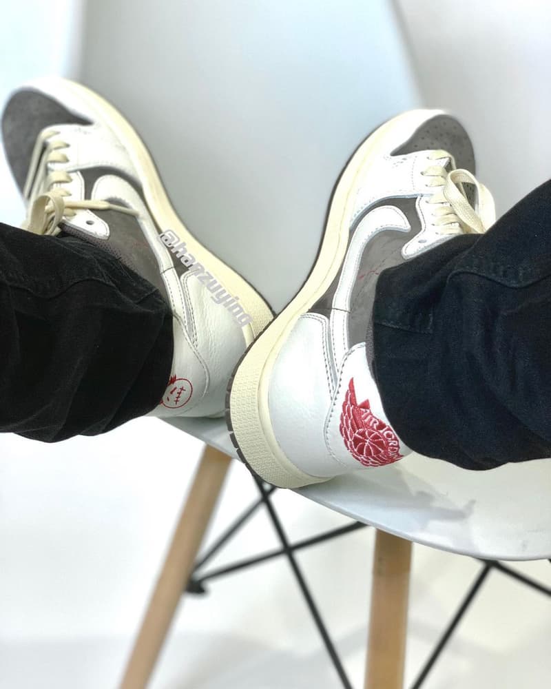 率先近賞 Travis Scott x Air Jordan 1 Low 最新配色「Reverse Mocha」