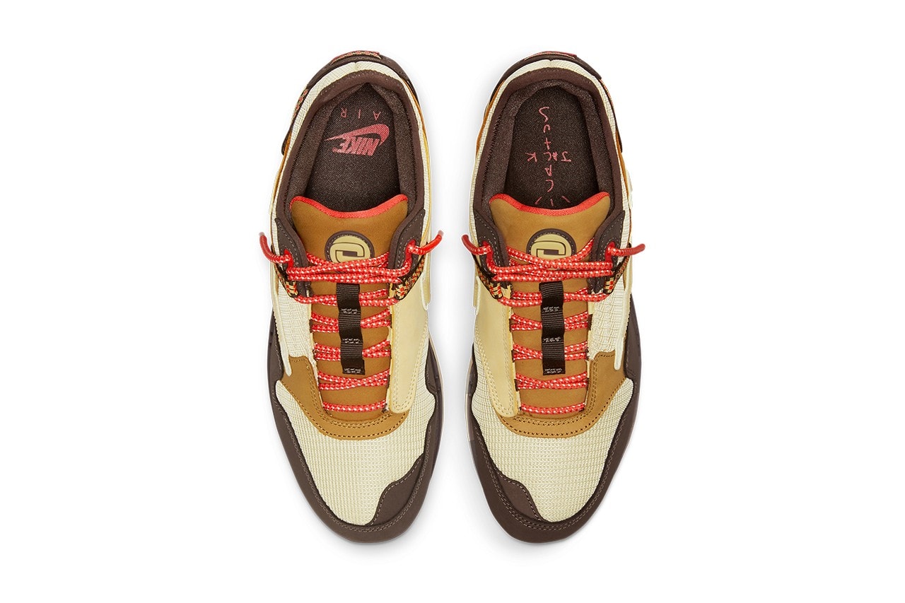 Travis Scott x Nike Air Max 1「Baroque Brown」發售情報、官方圖輯正式公開