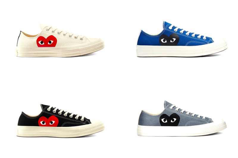 COMME des GARÇONS PLAY x Converse Chuck 70 聯乘鞋款年末補貨上架