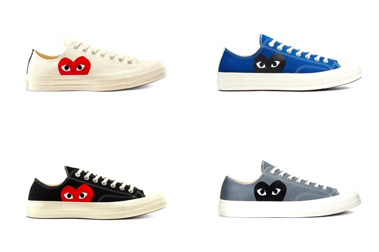 COMME des GARÇONS PLAY x Converse Chuck 70 聯乘鞋款年末補貨上架