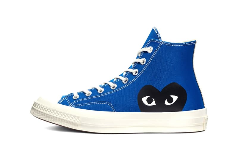 COMME des GARÇONS PLAY x Converse Chuck 70 聯乘鞋款年末補貨上架