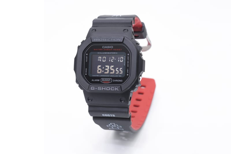 COSTS 携手 G-SHOCK 打造 DW 5600 联名腕表
