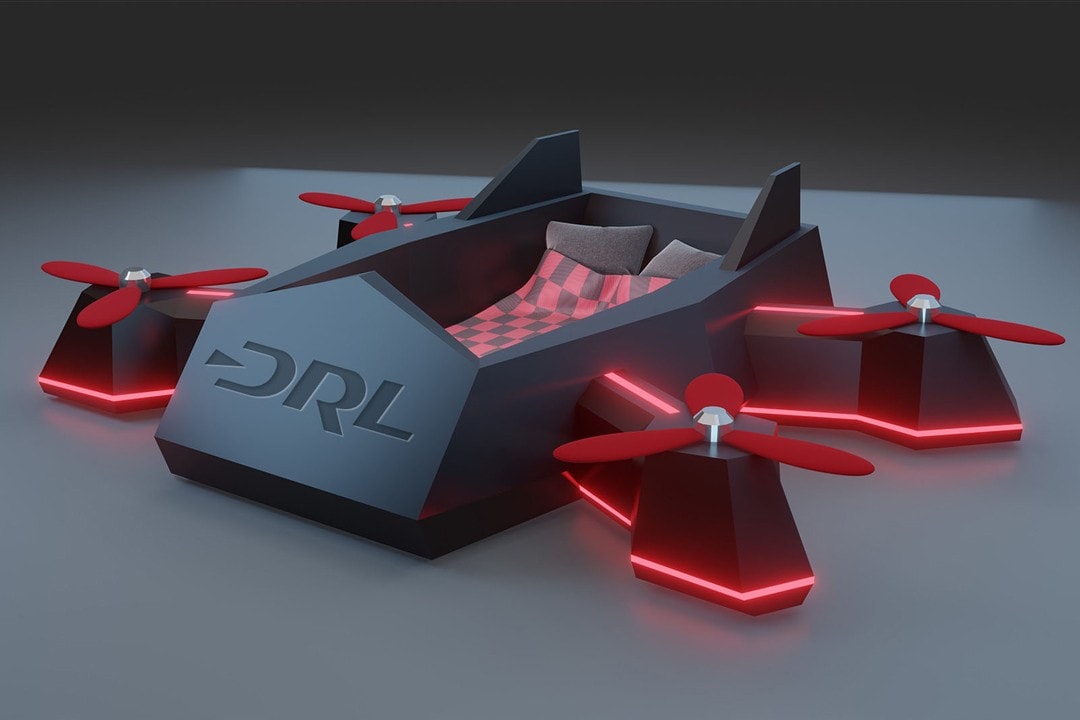 Drone Racing League 推出無人機造型床鋪