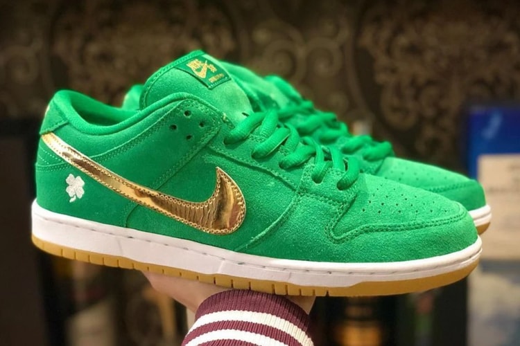 率先預覽 Nike SB Dunk Low「St. Patrick's Day」別注配色
