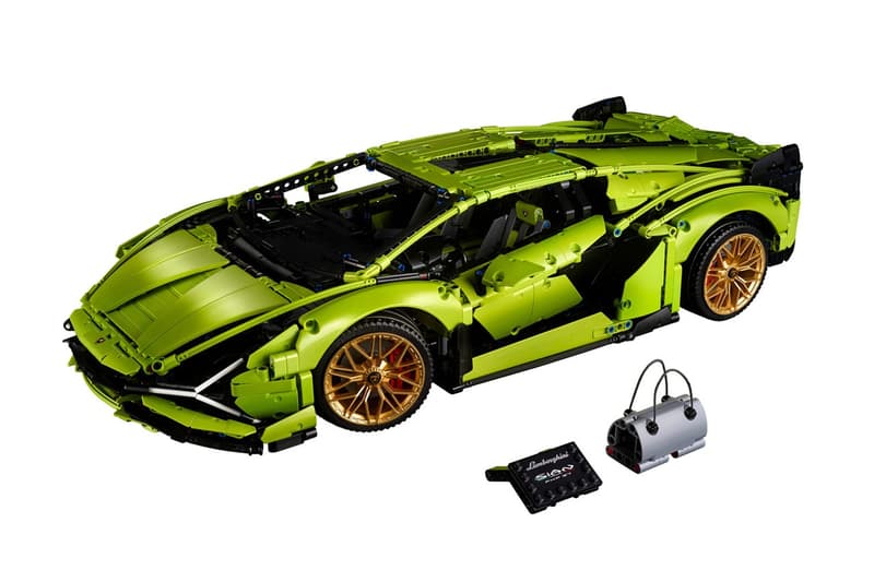 Lamborghini 攜手 LEGO 打造 Sián FKP 37 超跑積木模型