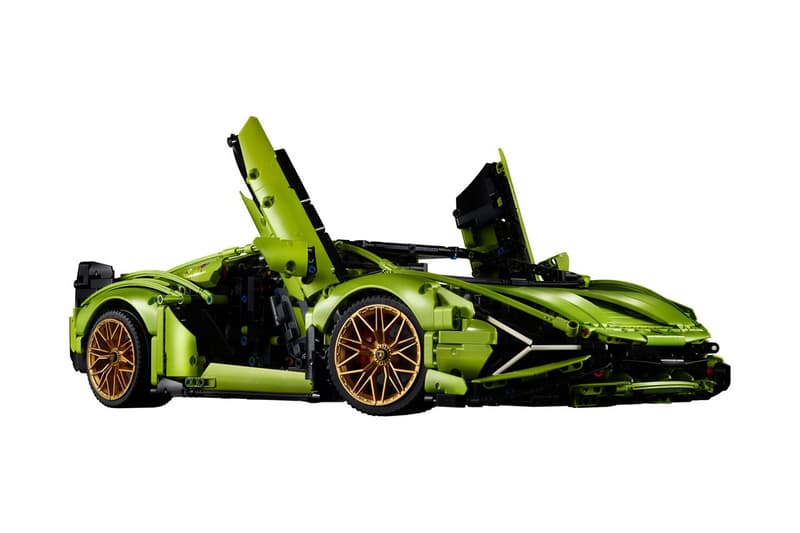 Lamborghini 攜手 LEGO 打造 Sián FKP 37 超跑積木模型