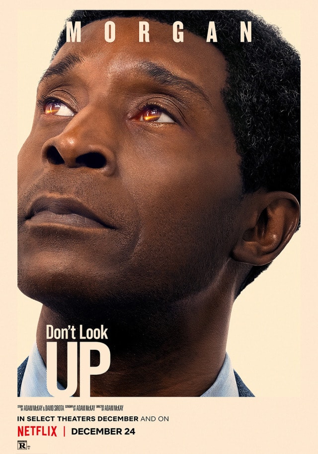 Netflix 重量級卡司大片《千萬別抬頭 Don't Look Up》最新電影角色海報曝光