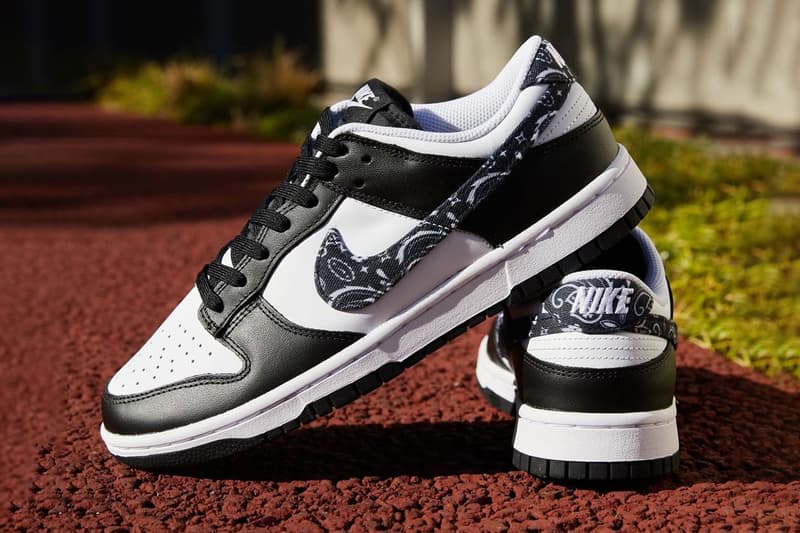 率先預覽 Nike Dunk Low「Paisley」系列最新黑白配色