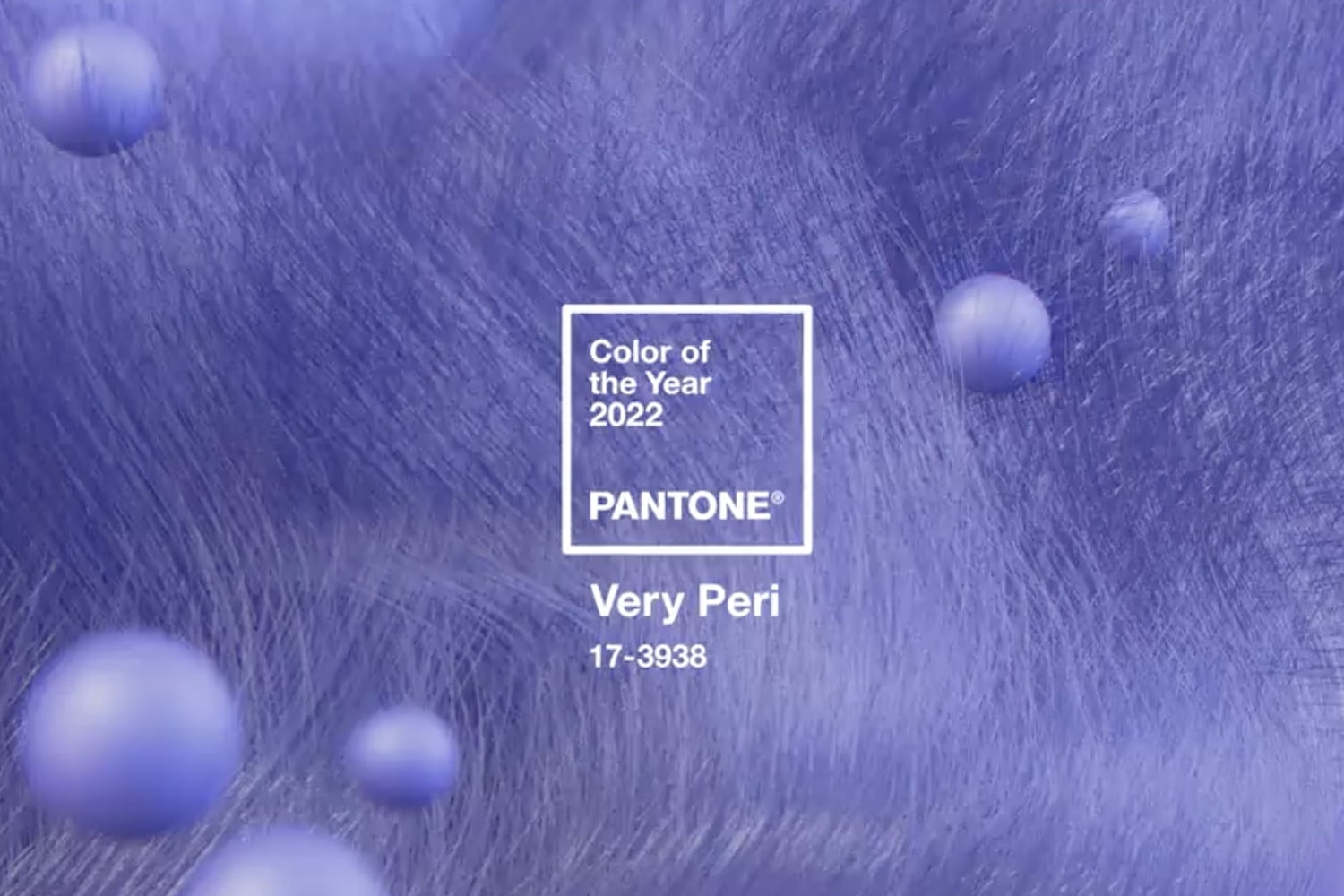Pantone 公佈 2022 年度代表色：長春花藍 Very Peri