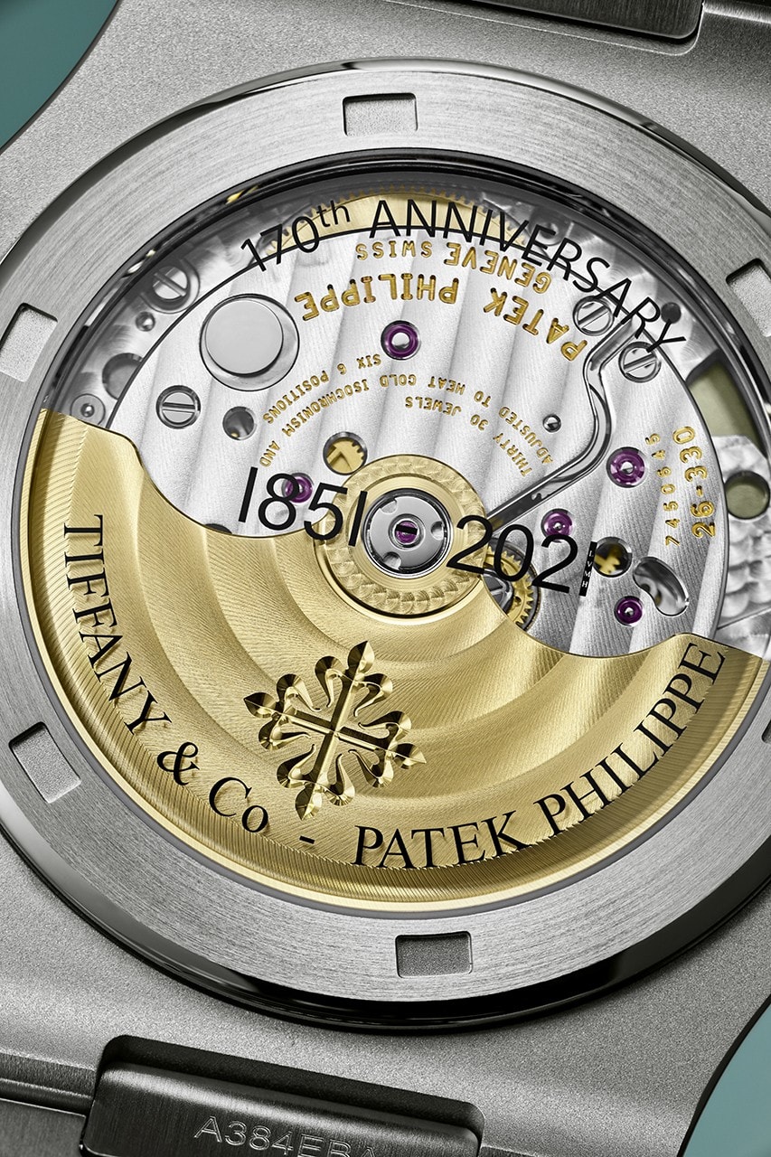 Patek Philippe 攜手 Tiffany & Co 推出限量百枚 Nautilus Ref. 5711 錶款