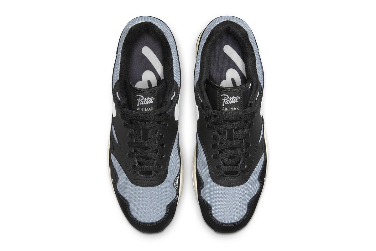 Patta x Nike Air Max 1 最新聯名配色「Black」官方圖輯正式曝光