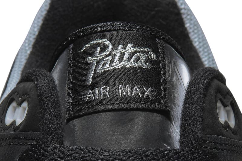 Patta x Nike Air Max 1 最新聯名配色「Black」官方圖輯正式曝光