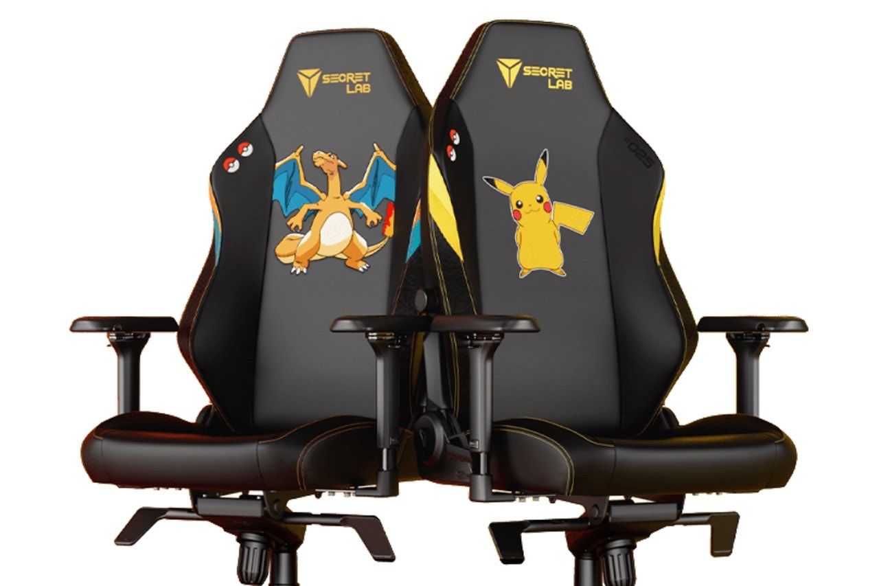 Pokémon 攜手 Secretlab 推出全新限量款聯名電競椅
