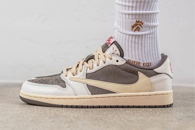 Travis Scott x Air Jordan 1 Low 最新聯乘配色「Reverse Mocha」上腳圖輯
