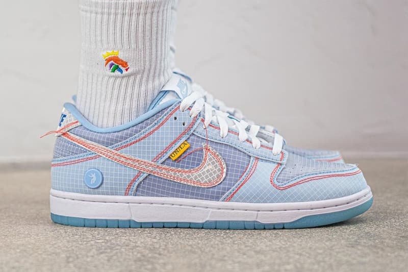 率先近賞 Union x Nike Dunk Low「Union Blue」聯乘鞋款上腳圖輯