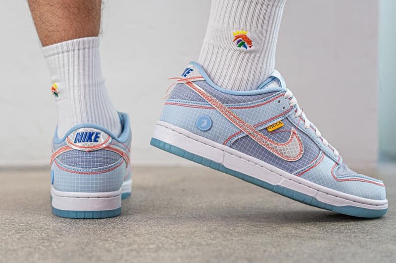 率先近賞 Union x Nike Dunk Low「Union Blue」聯乘鞋款上腳圖輯