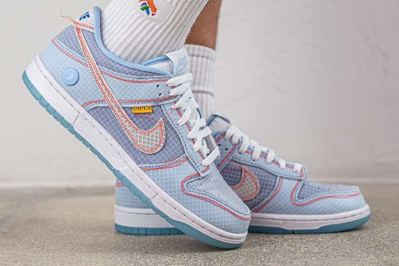 率先近賞 Union x Nike Dunk Low「Union Blue」聯乘鞋款上腳圖輯