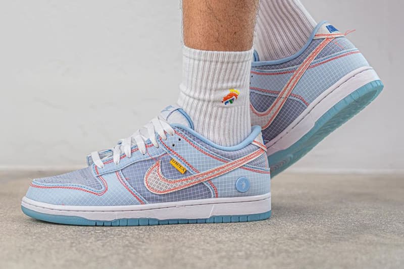 率先近賞 Union x Nike Dunk Low「Union Blue」聯乘鞋款上腳圖輯