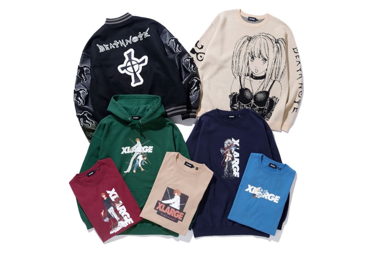 XLARGE x《DEATH NOTE 死亡筆記本》首個聯乘系列正式發佈