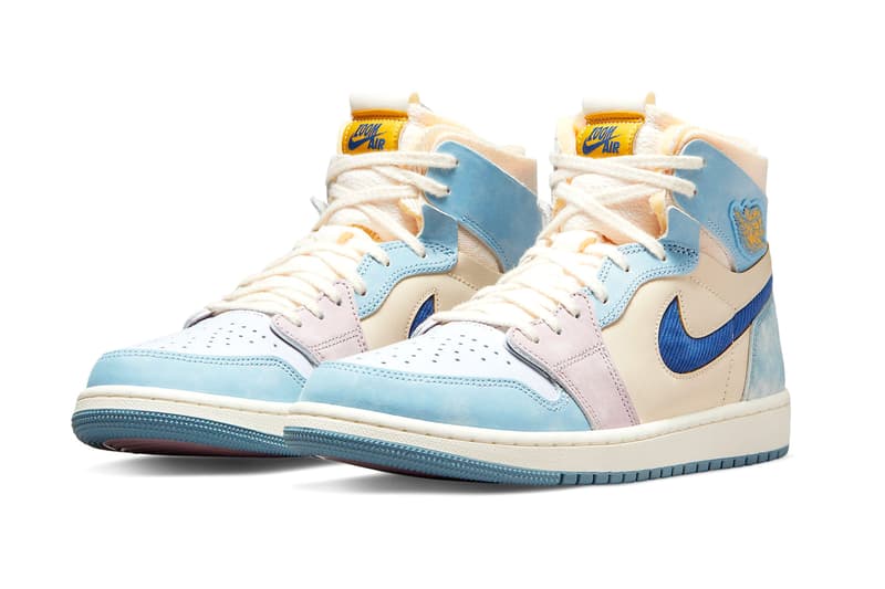 率先預覽 Air Jordan 1 High Zoom CMFT「Celestine Blue」官方圖輯