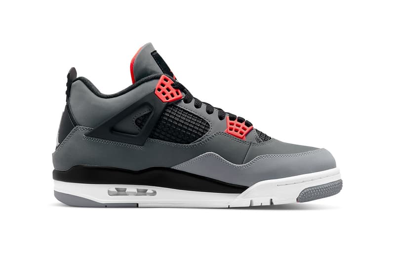 Air Jordan 4 最新復刻配色「Infrared」官方圖輯、發售情報正式公開