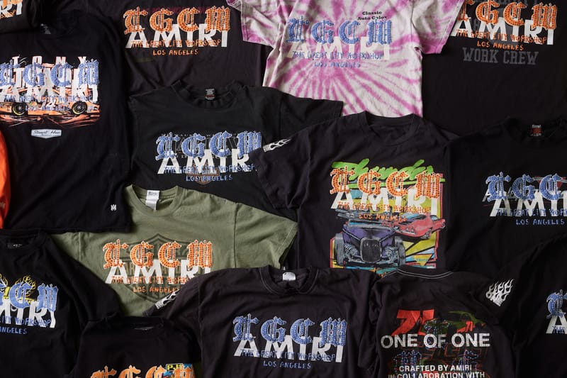 AMIRI 携手 The Great City Workshop 打造全新合作企划