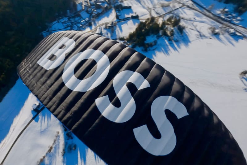 BOSS 全新 Logo 亮相传奇滑雪赛事——哈嫩卡姆大赛