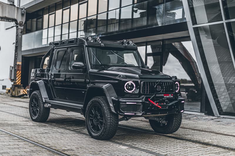 Brabus 發表全新「極黑化」Mercedes-AMG G63 貨卡改裝車型