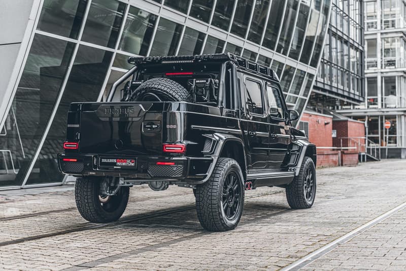 Brabus 發表全新「極黑化」Mercedes-AMG G63 貨卡改裝車型