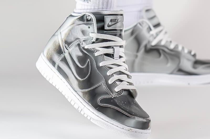 率先預覽 CLOT x Nike Dunk High 金屬配色上腳圖輯