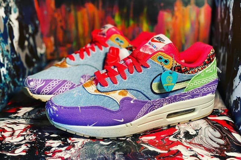 率先預覽 Concepts x Nike Air Max 1 SP 最新聯乘鞋款