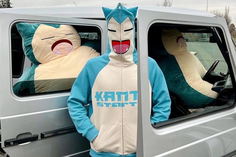 Kanto Starter 推出全新 Pokémon 人氣寶可夢「Snorlax 卡比獸」連帽外套